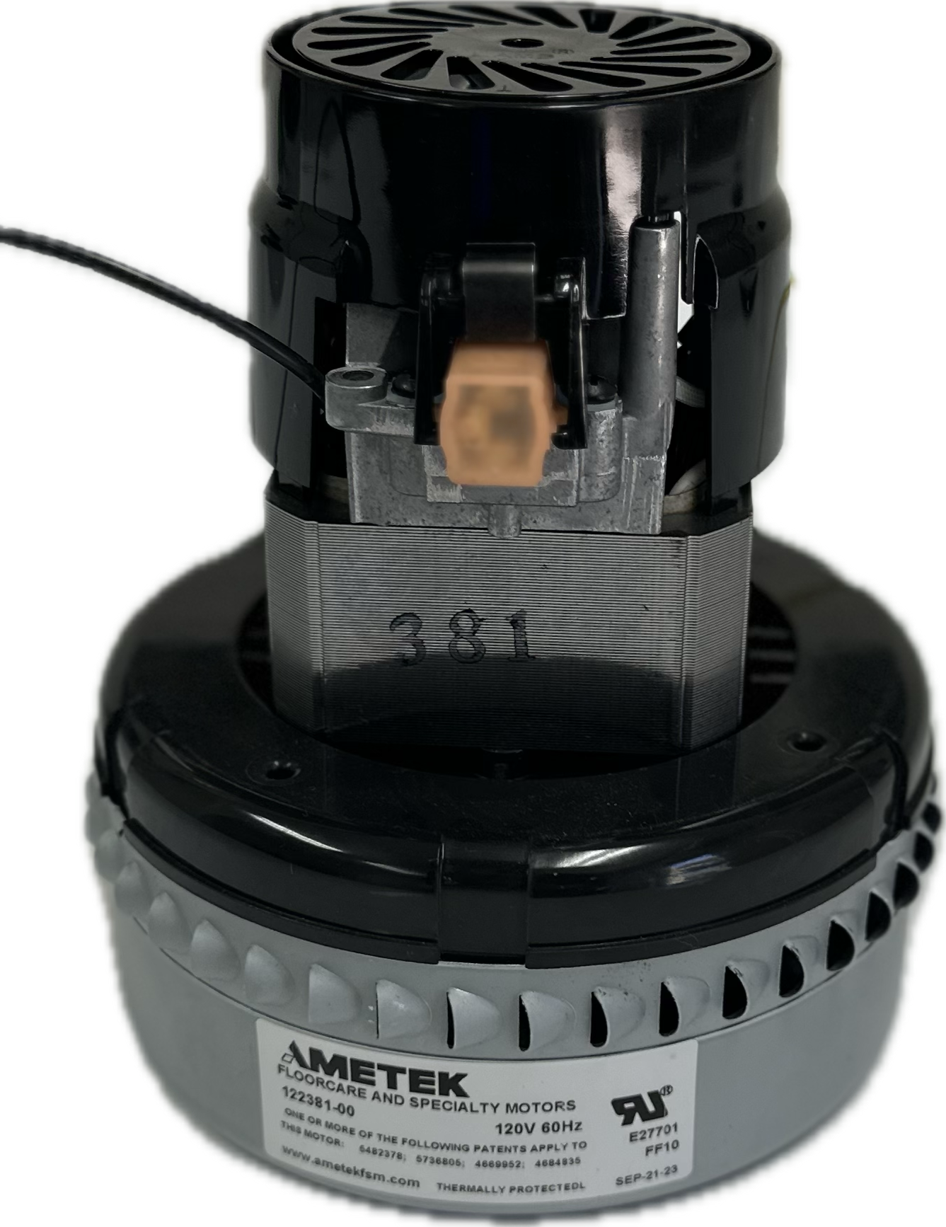 Ametek Motor for Industrial Vacuum Vantage Products Inc.