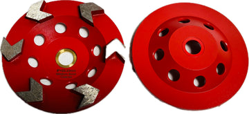 5"-7" Arrow Segmented Cup Wheel - 0