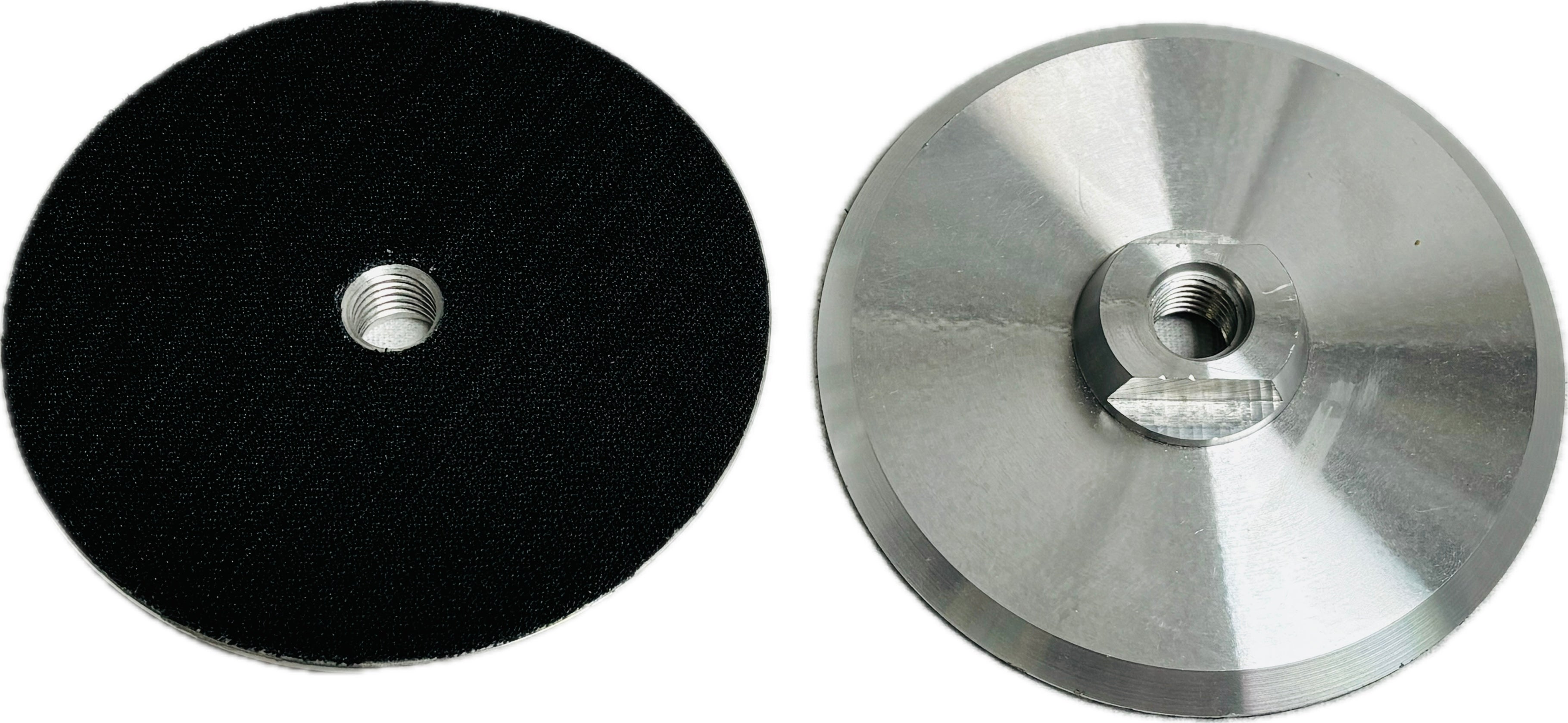 Black Rubber Backing Velcro Adaptor