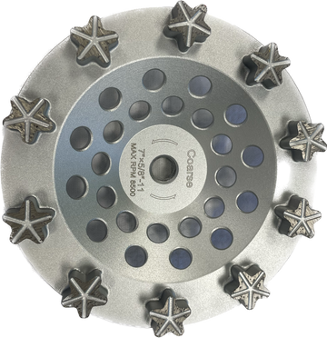 5"–7" Star Segmented Cup Wheel - 0