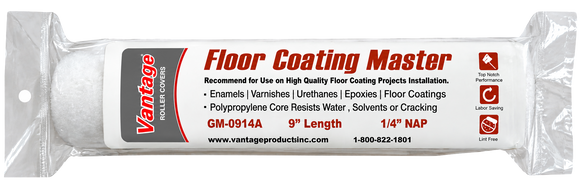 Professional Grade Floor Coating Roller Covers | Vantage Products