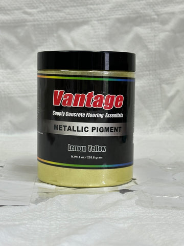 Buy lemon-yellow Vantage Metallic Pigment - 8 Oz