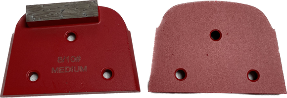 LAVINA Type Metal Bond with Single / Double Bar Or Round for Lavina Grinders