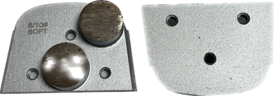 LAVINA Type Metal Bond with Single / Double Bar Or Round for Lavina Grinders