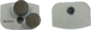 New Grind Metal Bond Diamond Tooling | Double Round & Shark Tooth | 3-Piece Pack - 0
