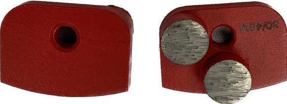 New Grind Style Metal Disc with Double Round or Double Shark teeth