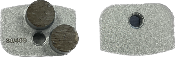 New Grind Style Metal Disc with Double Round or Double Shark teeth