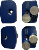 New Grind Style Metal Disc with Double Round or Double Shark teeth-18