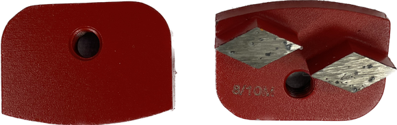 New Grind Style Metal Disc with Double Round or Double Shark teeth