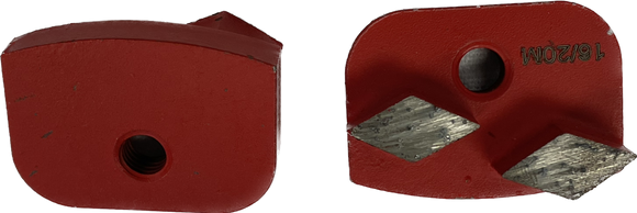 New Grind Style Metal Disc with Double Round or Double Shark teeth