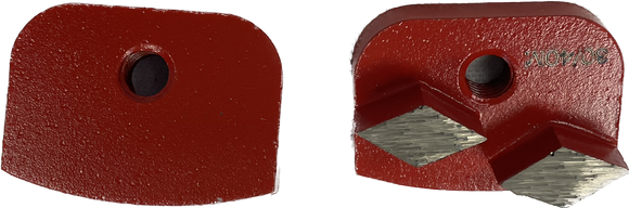 New Grind Style Metal Disc with Double Round or Double Shark teeth