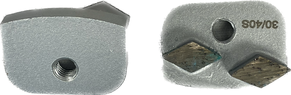 New Grind Style Metal Disc with Double Round or Double Shark teeth