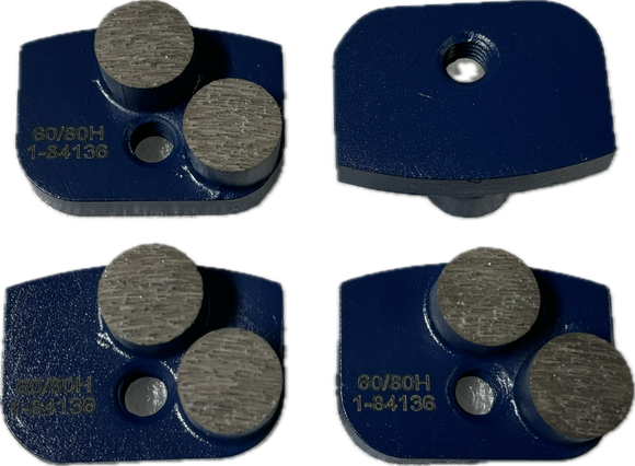 New Grind Style Metal Disc with Double Round or Double Shark teeth