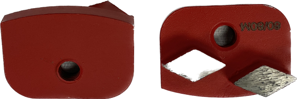 New Grind Style Metal Disc with Double Round or Double Shark teeth