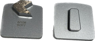 Metal Bond Diamond Tooling for Husqvarna Grinders | 3-Piece Pack - 0