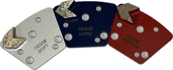 Diamond Grinding Discs for Trapezoid, Diamatic, Klindex, CPS, Grinders