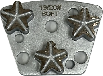 Diamond Grinding Discs for Trapezoid, Diamatic, Klindex & CPS Grinders | 3-Piece Pack