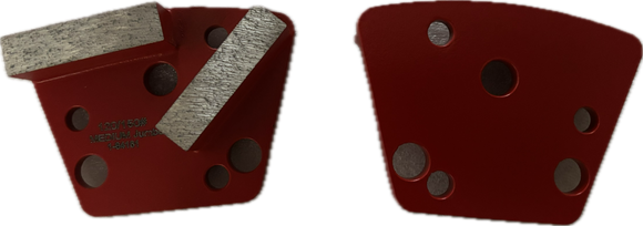 15mm Jumbo Bar Segment Metal Band For Trapezoid Quick Change