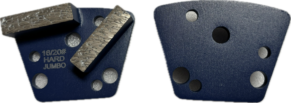 15mm Jumbo Bar Segment Metal Band For Trapezoid Quick Change