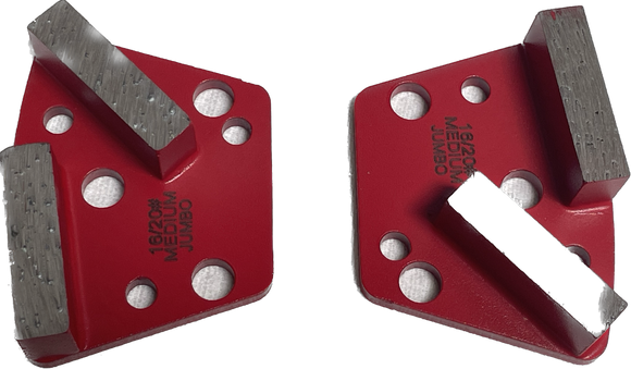 15mm Jumbo Bar Segment Metal Band For Trapezoid Quick Change