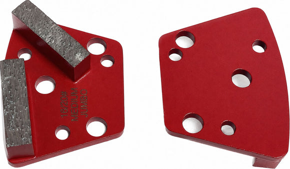 15mm Jumbo Bar Segment Metal Bond For Trapezoid Quick Change