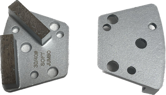 15mm Jumbo Bar Segment Metal Band For Trapezoid Quick Change