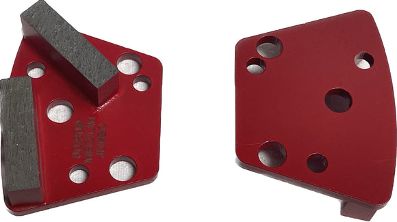 15mm Jumbo Bar Segment Metal Band For Trapezoid Quick Change