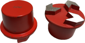 Arrow Segmented Plugs & Pucks with Button or Arrows (MD-2X/3A/5A) - 0