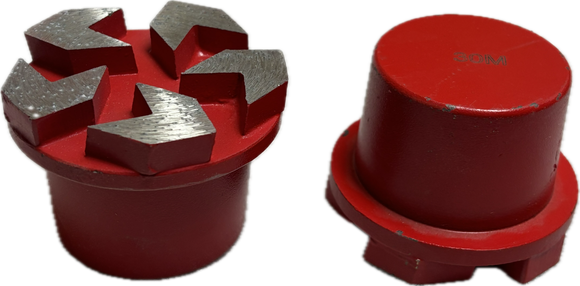 Arrow Segmented Plugs & Pucks with Button or Arrows (MD-2X/3A/5A)