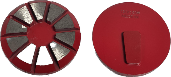 3" Metal Disc 4 Segments Speed Shift Pucks for TERRCO Grinders (MD-TER)