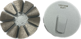 3" Metal Disc 4 Segments Speed Shift Pucks for TERRCO Grinders (MD-TER)