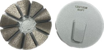 3" Metal Disc 4 Segments Speed Shift Pucks for TERRCO Grinders (MD-TER)