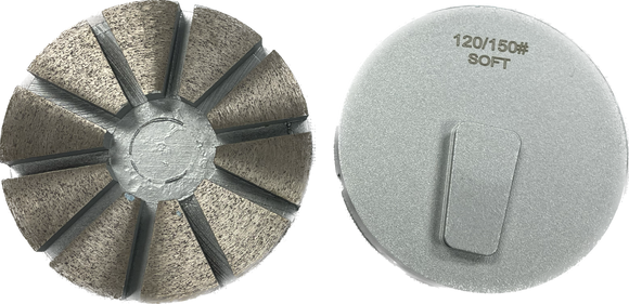 3" Metal Disc 4 Segments Speed Shift Pucks for TERRCO Grinders (MD-TER)