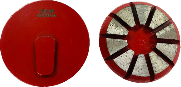 3" Metal Disc 4 Segments Speed Shift Pucks for TERRCO Grinders (MD-TER)