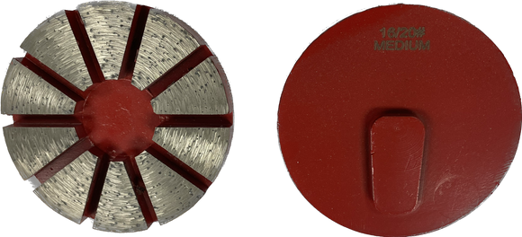 3" Metal Disc 4 Segments Speed Shift Pucks for TERRCO Grinders (MD-TER)