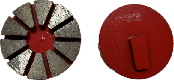 3" Metal Disc 4 Segments Speed Shift Pucks for TERRCO Grinders (MD-TER)