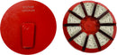 3" Metal Disc Speed Shift Pucks for Terrco Grinders | 4 & 10 Segment-66