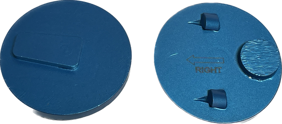 3" Metal Disc 4 Segments Speed Shift Pucks for TERRCO Grinders (MD-TER)