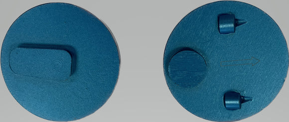 3" Metal Disc 4 Segments Speed Shift Pucks for TERRCO Grinders (MD-TER)