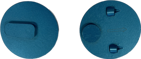 3" Metal Disc 4 Segments Speed Shift Pucks for TERRCO Grinders (MD-TER)