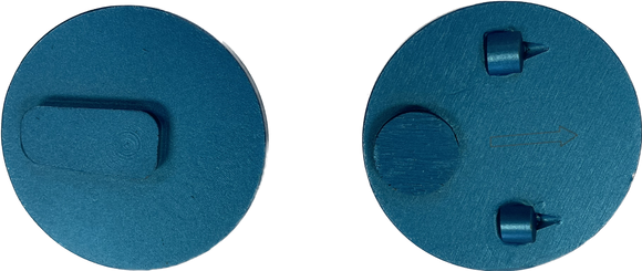 3" Metal Disc 4 Segments Speed Shift Pucks for TERRCO Grinders (MD-TER)