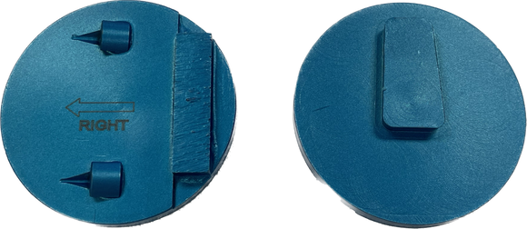 3" Metal Disc 4 Segments Speed Shift Pucks for TERRCO Grinders (MD-TER)