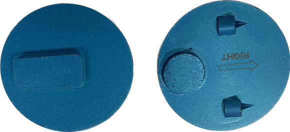 3" Metal Disc 4 Segments Speed Shift Pucks for TERRCO Grinders (MD-TER)