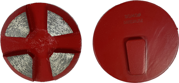 3" Metal Disc 4 Segments Speed Shift Pucks for TERRCO Grinders (MD-TER)