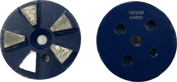 3" Metal Disc 4 Segments Speed Shift Pucks for TERRCO Grinders (MD-TER)
