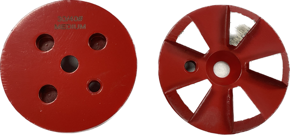 3" Metal Disc 4 Segments Speed Shift Pucks for TERRCO Grinders (MD-TER)