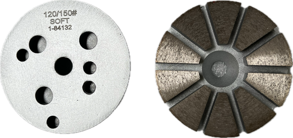 3" Metal Disc With Multi Holes for Trapezoid Quick Change Grinders(MD-TQC)