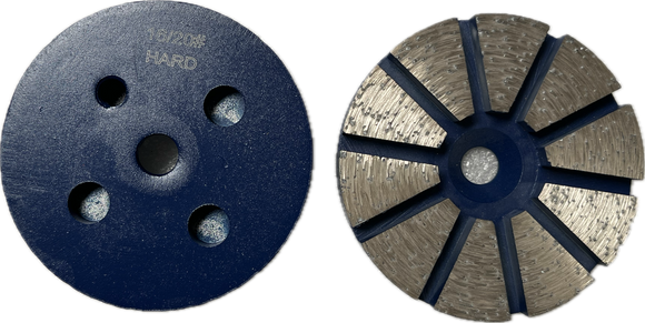 3" Metal Disc With Multi Holes for Trapezoid Quick Change Grinders(MD-TQC)