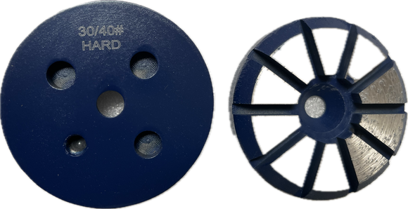 3" Metal Disc for Trapezoid Quick Change Grinders (MD-TQC)