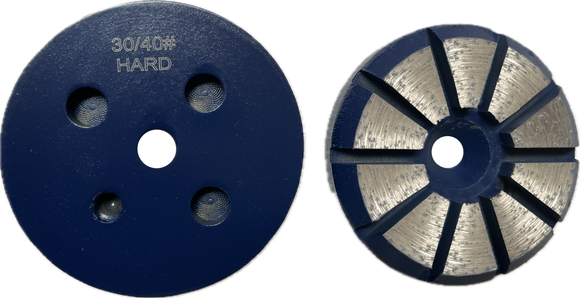 3" Metal Disc for Trapezoid Quick Change Grinders (MD-TQC)